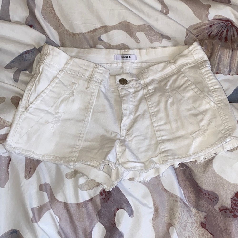 White shorts